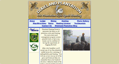 Desktop Screenshot of dixielandplantation.net